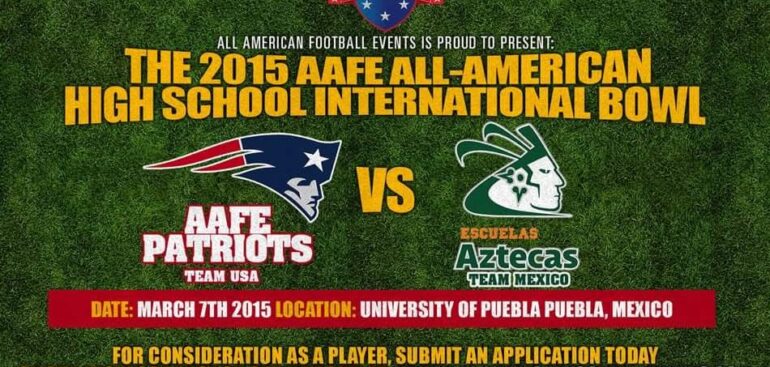 AAFE ALL-AMERICAN HIGH SCHOOL INTERNATIONAL BOWL 2015